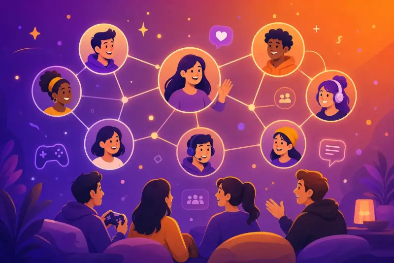 Comunidad de jugadores sociales
